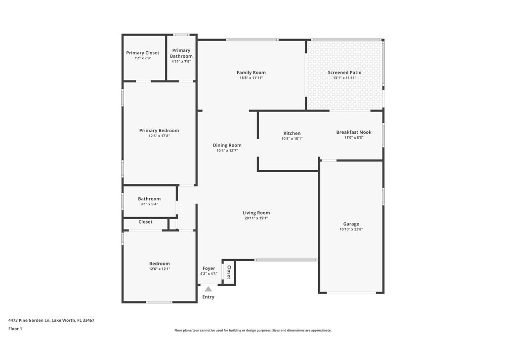 4473 Pine Garden Lane, Lake Worth, FL 33467